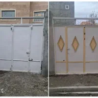 فروش درب حیاط تمیز