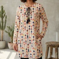 تونیک زنانه خنک حراج ارزانسرای اکبری