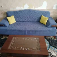 مبل 7 نفره تمیز و سالم بدون کوچکترین زدگی|مبلمان خانگی و میز عسلی|شیراز, دست خضر|دیوار