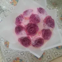 ساخت و فروش گل روبانی شاین‌دار و ساده