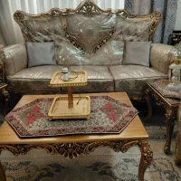 مبل استیل هفت نفره درحدنو