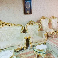 فروش مبل سلطنتی منبت|مبلمان خانگی و میز عسلی|آبیک, |دیوار