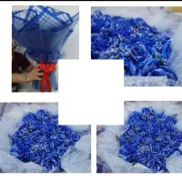 گل شاخه های روبانی