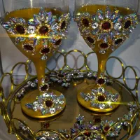 ظروف لوکس تزیین شده|صنایع دستی و سایر لوازم تزئینی|چابهار, |دیوار