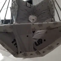 تاب گهواره ای مخمل|اسباب و اثاث بچه|همدان, |دیوار