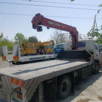 اجاره جرثقیل کفی خودروبر جک پالت سبدبالابرکل تهران