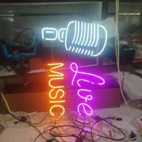 ساخت تابلو های نئون و ال ای دی|خدمات پیشه و مهارت|اردبیل, |دیوار