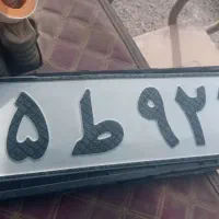 پلاک ماشین پیدا شده