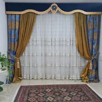 تعدادی وسایل منزل|پرده، رانر، رومیزی|اصفهان, لاله|دیوار