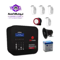 پکیج کامل دزدگیراماکن سیمکارتی با ۴چشمی نصب رایگان