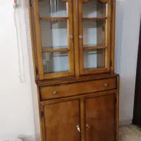 فروش کمد و بوفه چوب گردو در حد نو