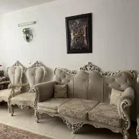 مبل ۹نفر در حد نو|مبلمان خانگی و میز عسلی|شاهین‌شهر, شهرک پردیس|دیوار