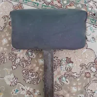 قوطی آهنی وقاشق وچنگال مس