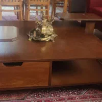 میز جلومبلی  باچوب گردو و سالم و محکم با دوتا عسلی|مبلمان خانگی و میز عسلی|تهران, خانی آباد نو شمالی|دیوار