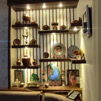 دکور چوب و MDF|کتابخانه، شلف، قفسههای دیواری|کرمان, |دیوار