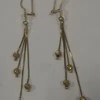 گوشواره طلا 4 گرم و انگشتر 8 گرم با فاکتور