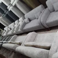مبل راحتی کلاسیک جدید پایه چوب مبلمان میلاد