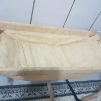 فروش گهواره روئروک و پشه بند در حد نو|تخت و صندلی بچه|فولادشهر, B8|دیوار