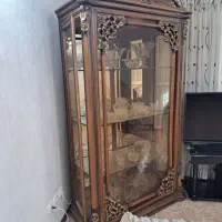 ویترین تمام چوب|بوفه، ویترین، کنسول|کاشان, شهرک خاتم الانبیا (مسکن ملی کاشان)|دیوار