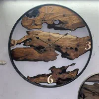 تولیدوفروش انواع ساعت های چوبی|ساعت دیواری و تزئینی|کرج, نوروزآباد|دیوار