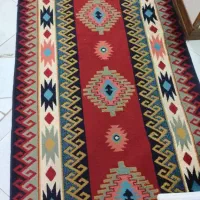 فرش و کناره گلیمی