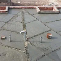 شیب بندی ،کفسازی، بتن ریزی و عایق بندی