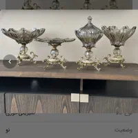 ۴تکه اصلی کریستال شامپاینی فقط۵۵۰۰