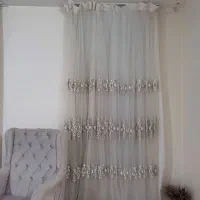 پرده ها باچوب پرده کامل|پرده، رانر، رومیزی|شاهین‌شهر, فردوسی|دیوار