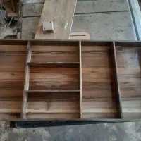 جا قاشقی چوبی داخل کشو