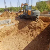 اجاره مینی بیل لاستیکی وبیل بکهو