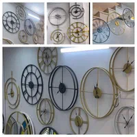 ساعت دیواری  (فلزی)