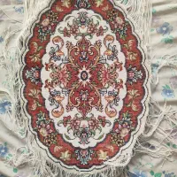 فرش دستباف بیضی|فرش|عجب شیر, |دیوار