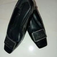 کفش پوست ماری  ورنی زنانه