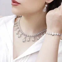 سرویس نقره/نقره/نیم ست نقره|جواهرات|خوی, |دیوار