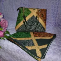 معاوضه کیف و روسری( ست ) مجلسی