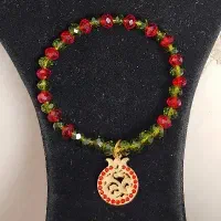 گردبند و دستبند یلدایی|زیورآلات و اکسسوری|رشت, باهنر|دیوار