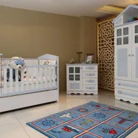 سرویس خواب نوزاد|تخت و سرویس خواب|خمینی‌شهر, |دیوار
