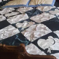 تخت خواب دونفره چوبی