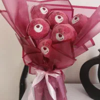 دسته گل عروسکی