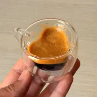 شات قهوه قلب