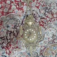سلام ساعت دیواری برنجی سنگین وزن