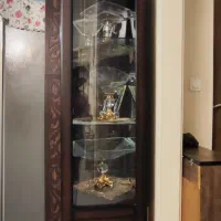 بوفه چوبی|بوفه، ویترین، کنسول|تهران, بلورسازی|دیوار