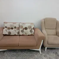 مبل هفت نفره با ۴ عدد جلو مبلی