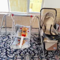 کالسکه و تاب کودک و تخت