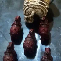 مجسمه فیل ۷تایی جنس پلی استر|مجسمه، تندیس، ماکت|شاهین‌شهر, شهرک گلدیس|دیوار