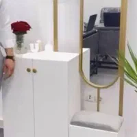 جاکفشی آینه دار و نشیمن گاه هم داره