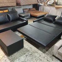 مبل تختخوابشو تخت خوابشو خواب شو تختشو چرم دفتری