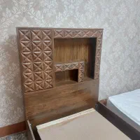 تخت یک نفره تمام چوب