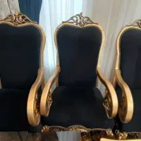 فروش مبل سلطنتی هفت نفره در حد نو|مبلمان خانگی و میز عسلی|اندیمشک, |دیوار