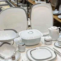 سرویس چینی ۱۲ نفره زرین وگاس آکبند